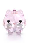 Декорація Swarovski Chubby Cats колір прозорий