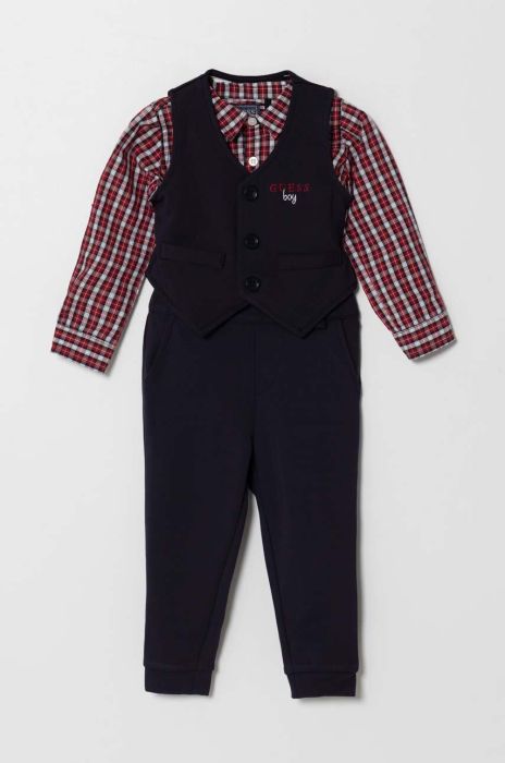 Комплект для немовлят Guess колір синій (3523368)