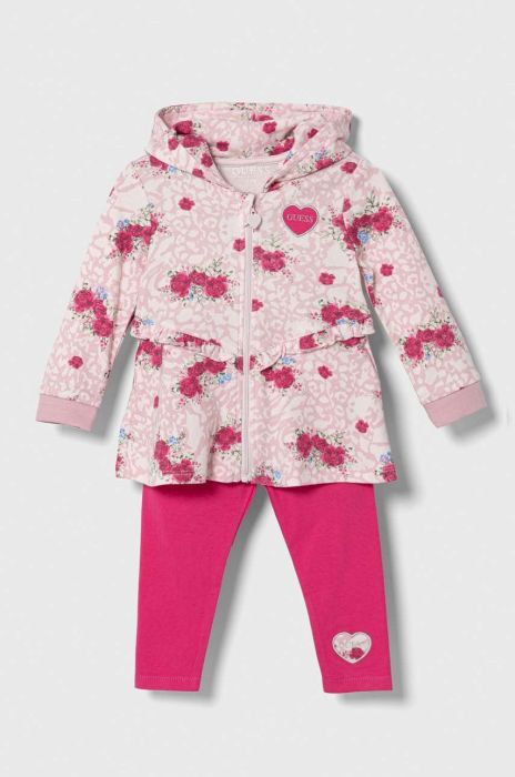 Комплект для немовлят Guess колір рожевий (3620850)