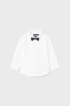 Бавовняна сорочка для немовля Mayoral колір білий (3429136)