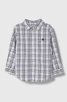 Дитяча бавовняна сорочка United Colors of Benetton колір білий (3462079)