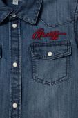 Дитяча джинсова сорочка Guess колір блакитний (3496539)