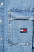 Джинсова сорочка Tommy Jeans жіноча relaxed класичний комір колір блакитний (3329907)