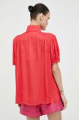 Сорочка Day Birger et Mikkelsen жіноча колір червоний regular класичний комір