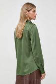 Блузка MICHAEL Michael Kors жіноча колір зелений однотонна (3621528)