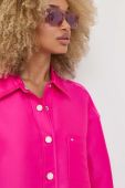 Сорочка Miss Sixty жіноча колір рожевий relaxed класичний комір