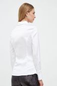 Сорочка Guess жіноча колір білий slim класичний комір (3654966)