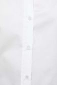 Бавовняна сорочка Max Mara Leisure жіноча колір білий relaxed класичний комір (3613854)