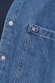 Джинсова сорочка Tommy Jeans жіноча relaxed класичний комір колір блакитний (3434068)