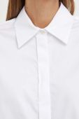 Бавовняна сорочка Tiger Of Sweden жіноча колір білий relaxed класичний комір