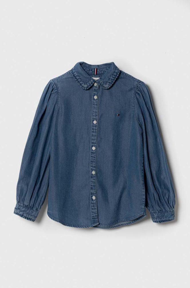 Дитяча сорочка Tommy Hilfiger колір блакитний (3379219)