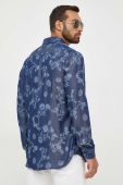 Сорочка Guess чоловіча slim класичний комір колір блакитний (3381252)
