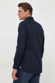 Сорочка Tommy Hilfiger чоловіча колір синій slim комір button-down (3372698)
