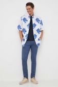 Сорочка Tommy Hilfiger чоловіча relaxed комір button-down колір блакитний (3372713)