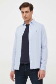 Сорочка Tommy Hilfiger чоловіча slim комір button-down колір блакитний (3327743)