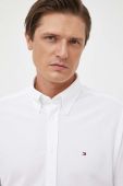 Сорочка Tommy Hilfiger чоловіча колір білий slim комір button-down (3372723)