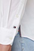 Сорочка Tommy Hilfiger чоловіча колір білий regular зі стійкою