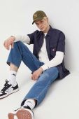 Бавовняна сорочка Tommy Jeans чоловіча колір синій relaxed класичний комір (3281847)