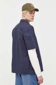 Бавовняна сорочка Tommy Jeans чоловіча колір синій relaxed класичний комір (3281847)