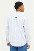 Бавовняна сорочка Tommy Jeans чоловіча regular комір button-down колір блакитний (3369431)