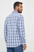 Сорочка BOSS чоловіча regular класичний комір колір блакитний (3381273)
