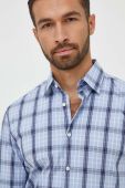 Сорочка BOSS чоловіча regular класичний комір колір блакитний (3381273)