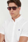 Бавовняна сорочка Polo Ralph Lauren чоловіча колір білий regular комір button-down (3319661)