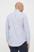 Бавовняна сорочка Polo Ralph Lauren чоловіча regular комір button-down колір блакитний (3259968)