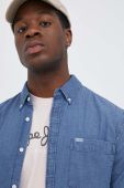 Джинсова сорочка Pepe Jeans Cranmore чоловіча regular комір button-down колір блакитний