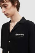 Сорочка AllSaints чоловіча колір чорний regular (3329939)