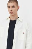 Бавовняна сорочка Dickies чоловіча колір бежевий regular класичний комір (3496609)