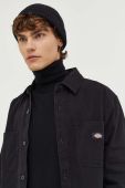 Бавовняна сорочка Dickies чоловіча колір чорний regular класичний комір