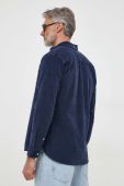 Вельветова сорочка Pepe Jeans Coleford колір синій regular комір button-down
