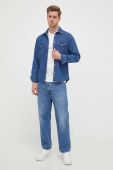 Джинсова сорочка Pepe Jeans Carson чоловіча regular класичний комір колір блакитний