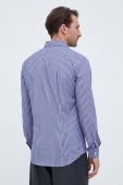 Сорочка United Colors of Benetton чоловіча regular класичний комір колір блакитний (3533181)