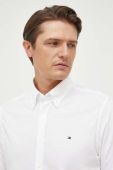 Бавовняна сорочка Tommy Hilfiger чоловіча колір білий slim комір button-down (3533266)