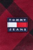 Куртка Tommy Jeans чоловіча колір бордовий перехідна