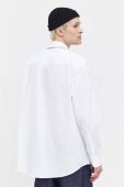 Бавовняна сорочка Karl Lagerfeld Jeans чоловіча колір білий regular класичний комір