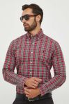 Бавовняна сорочка Polo Ralph Lauren чоловіча regular комір button-down колір барвистий (3477295)