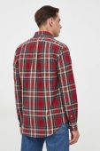 Бавовняна сорочка Polo Ralph Lauren чоловіча колір червоний regular комір button-down (3429299)