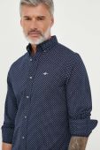 Бавовняна сорочка Gant чоловіча колір синій regular комір button-down (3601992)