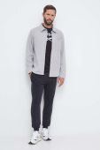 Сорочка Reebok Classic чоловіча колір сірий regular класичний комір