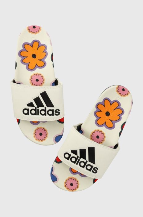 Шльопанці adidas жіночі колір білий