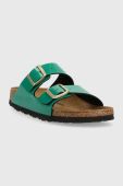 Шльопанці Birkenstock Arizona жіночі колір зелений 1025459
