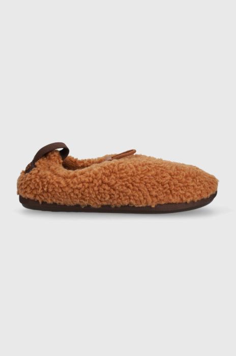 Тапочки UGG Plushy Slipper колір коричневий 1143952
