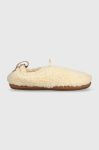 Тапочки UGG Plushy Slipper колір бежевий 1143952