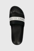 Шльопанці Tommy Hilfiger TOMMY HILFIGER POOL SLIDE жіночі колір чорний FW0FW07556
