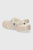 Шльопанці Crocs Classic Glitter Clog жіночі  205942 колір барвистий