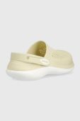 Шльопанці Crocs Literide 360 Clog жіночі колір бежевий 206708