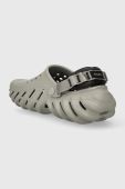 Шльопанці Crocs Echo Clog жіночі колір сірий 207937